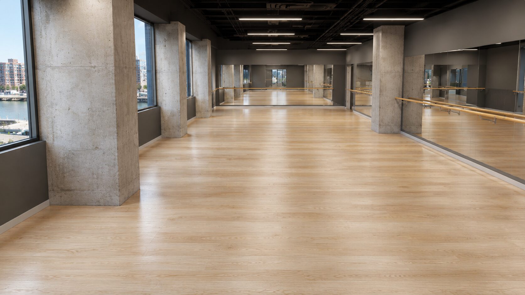 Burn studio rendering - City Fitness Hoboken Maxwell Place