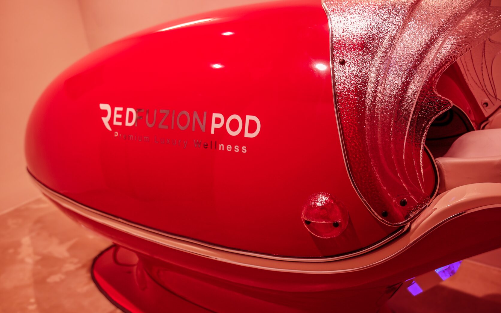 RedFuzion Pod red light therapy - City Fitness Revive Recovery Studio