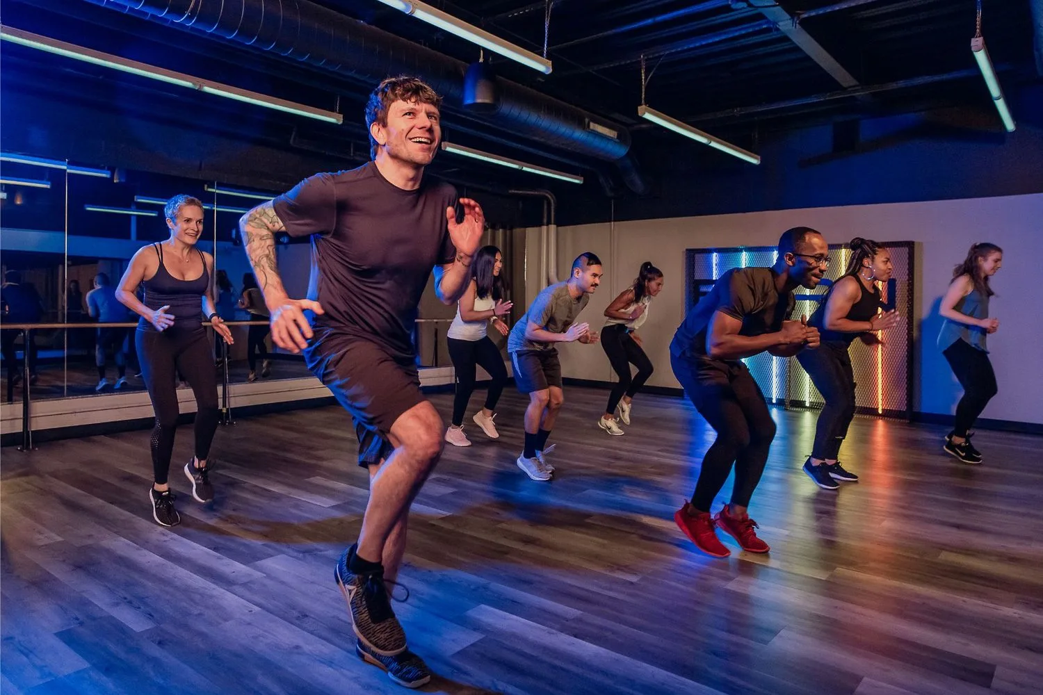 A group in progress at City Fitness