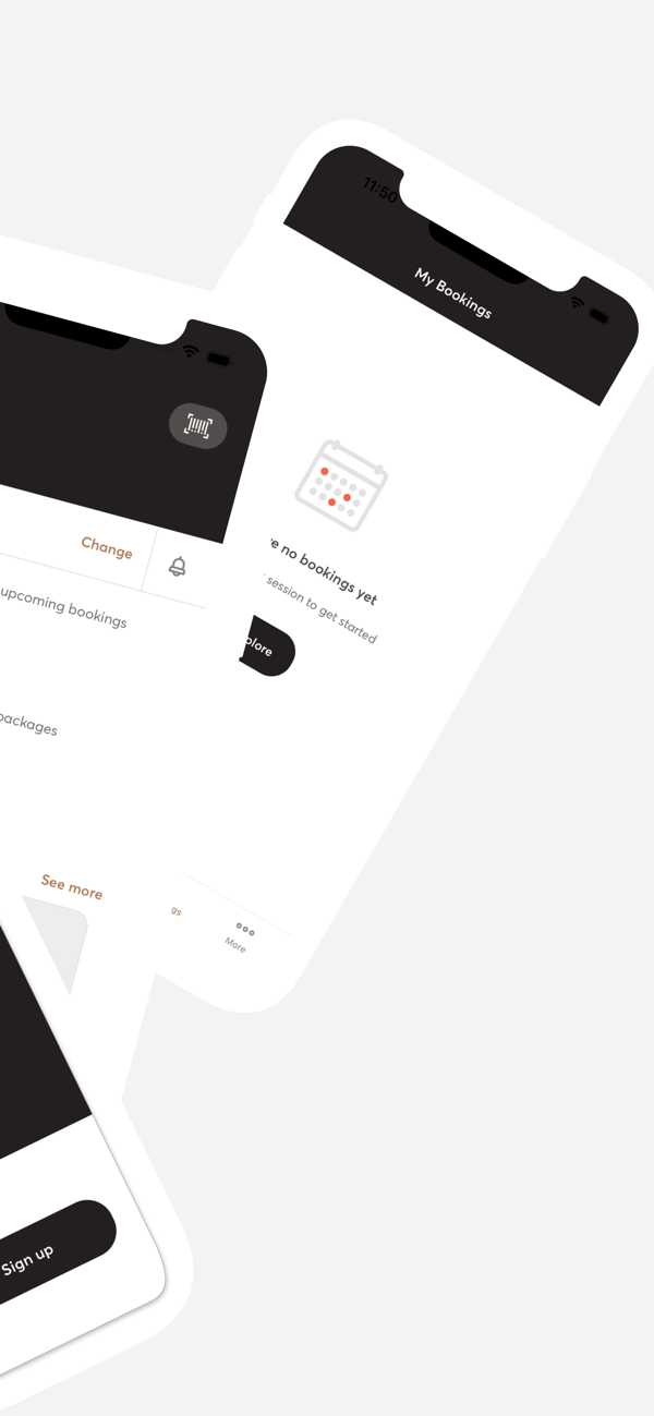 City Fitness New Jersey app - bookings and check-in