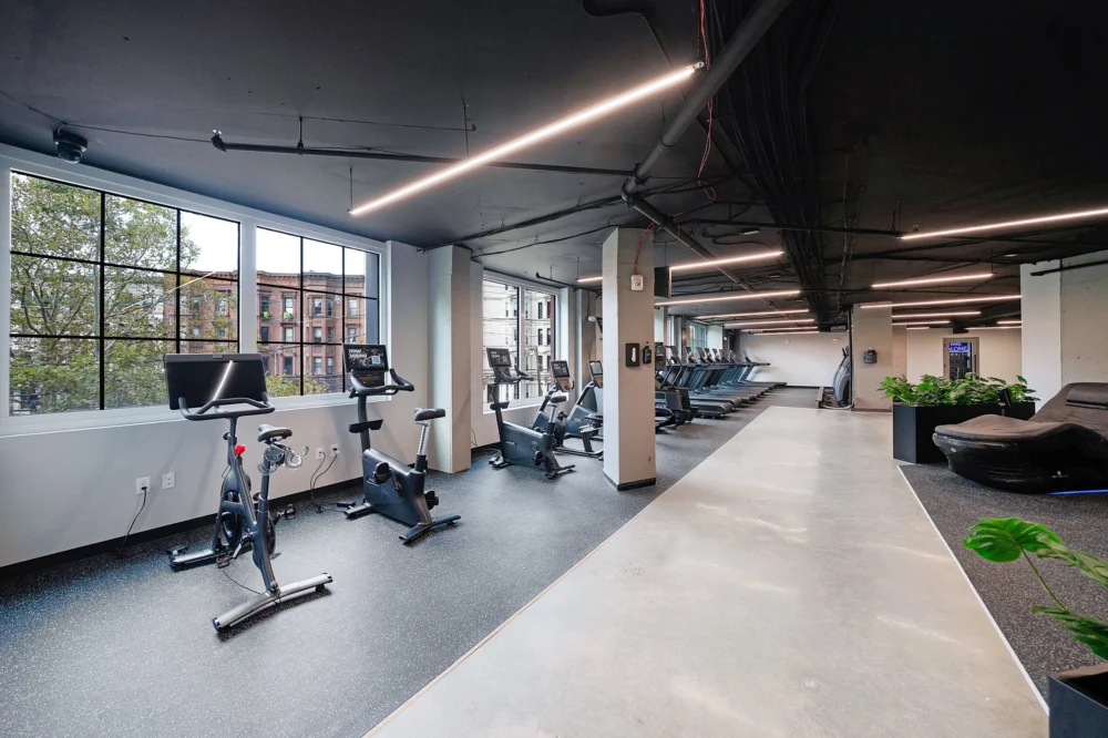 Maxwell Place cardio floor - City Fitness Hoboken